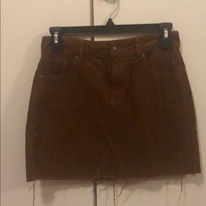 Brown/camel Pacsun skirt